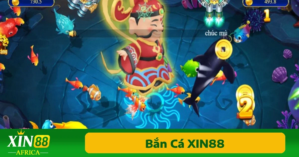 Bắn Cá Xin88 3 Game bắn cá Xin88 còn tích hợp nhiều tính năng hỗ trợ giúp người chơi dễ dàng hơn trong quá trình chơi, như tự động bắn, cảnh báo cá sắp xuất hiện