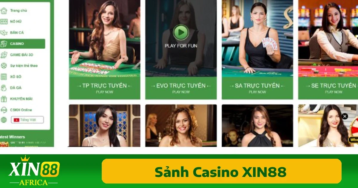 Casino Xin88 2 Tại casino Xin88, poker có nhiều biến thể, trong đó nổi bật nhất là Texas Hold'em và Omaha.