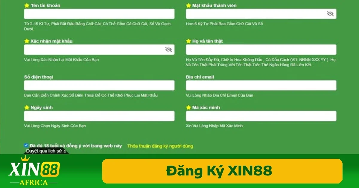 Xin88 37 Hướng dẫn tham gia nhà cái xin88 cực nhanh, cực dễ